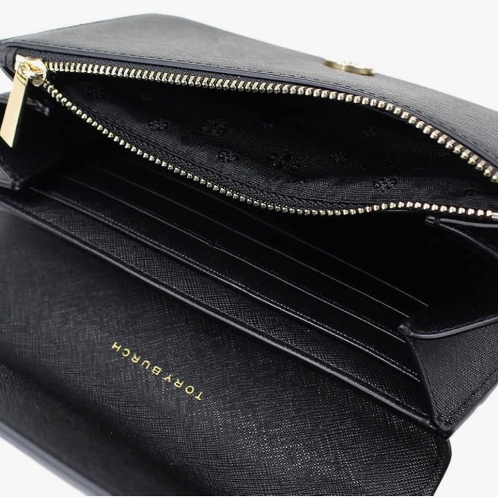 💯 Tory burch emerson wallet on chain - Picture 4 of 7